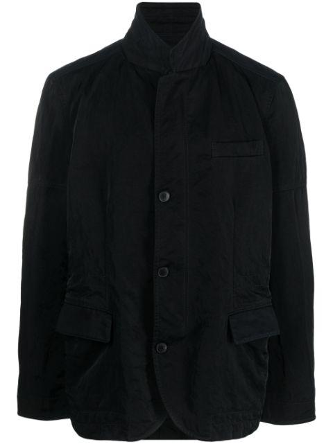 button-up cotton shirt jacket by VALENTINO