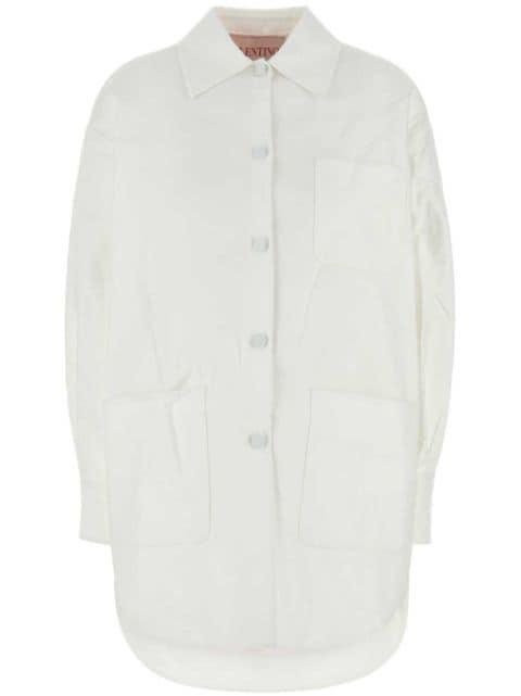 button-up shirt jacket by VALENTINO