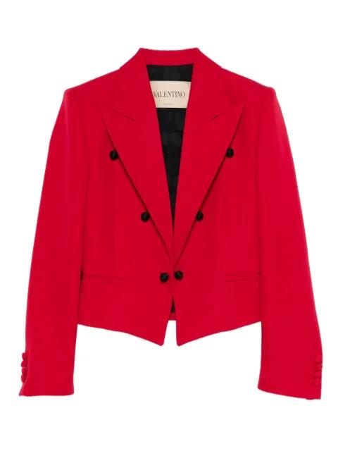 buttoned double-breasted blazer by VALENTINO