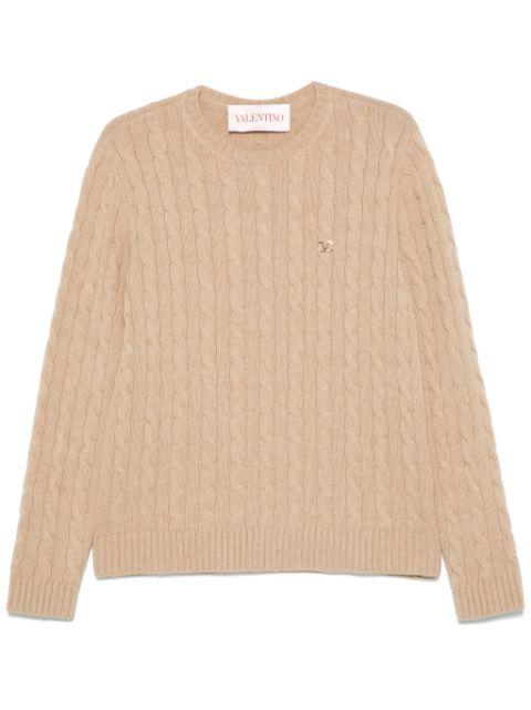 cable-knit sweater by VALENTINO