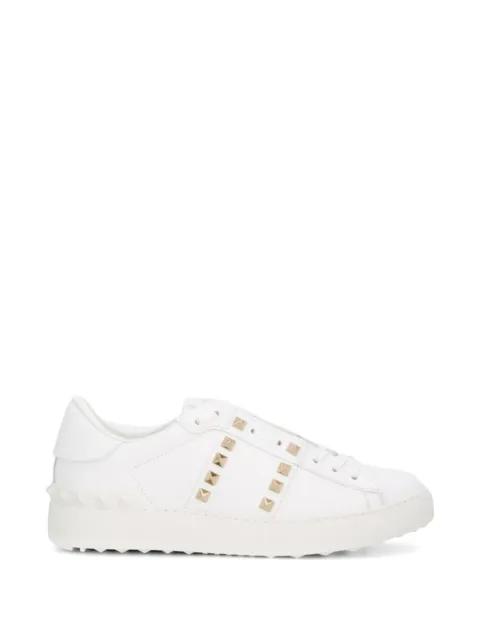 calfskin Rockstud Untitled sneakers by VALENTINO