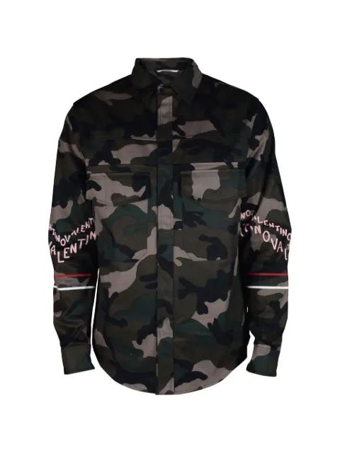 camouflage-pattern shirt by VALENTINO