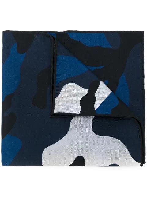camouflage scarf by VALENTINO