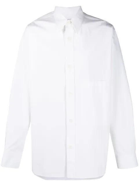 chest-pocket cotton shirt by VALENTINO