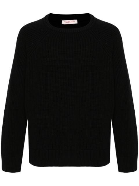 chunky-knit sweater by VALENTINO