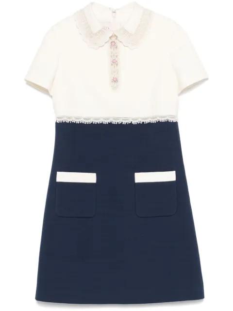 colourblock mini dress by VALENTINO
