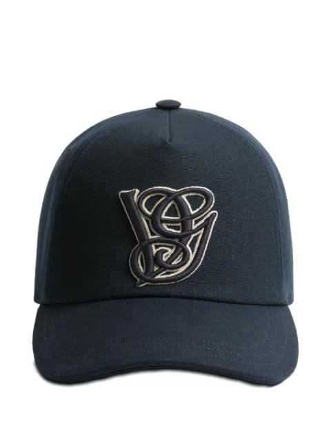 cotton baseball cap with embroidery by VALENTINO