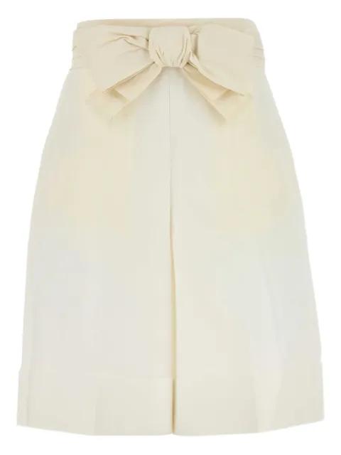 cotton-blend shorts by VALENTINO