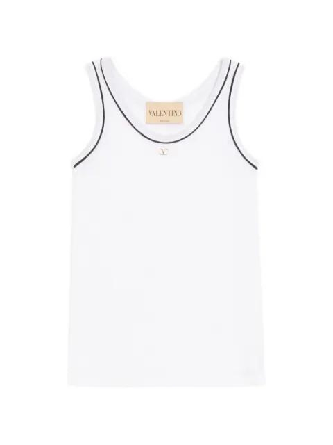 cotton jersey top by VALENTINO