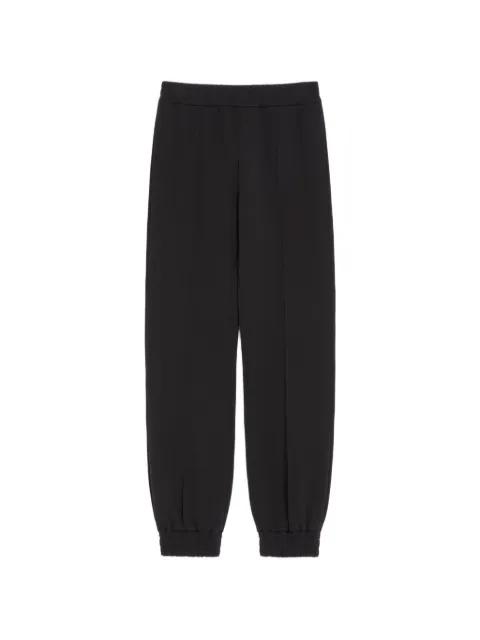 cotton jogging trousers with Vgold by VALENTINO