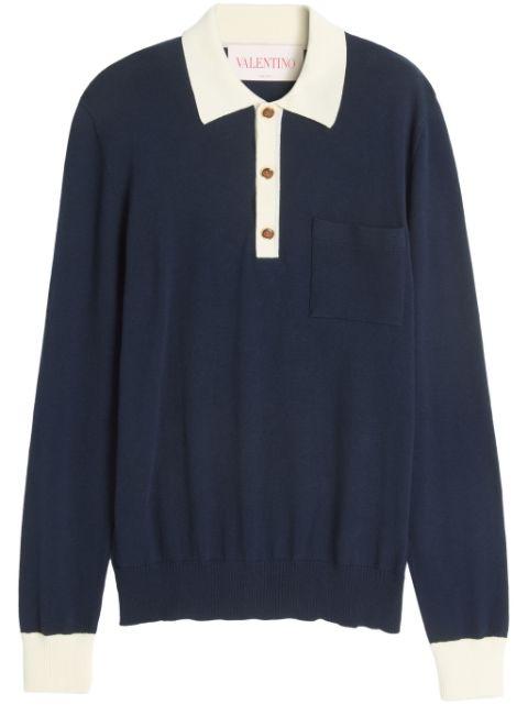 cotton polo shirt by VALENTINO