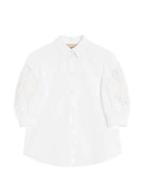 cotton popeline shirt by VALENTINO