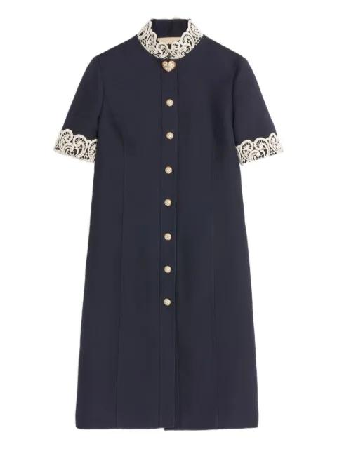 crepe couture midi dress by VALENTINO