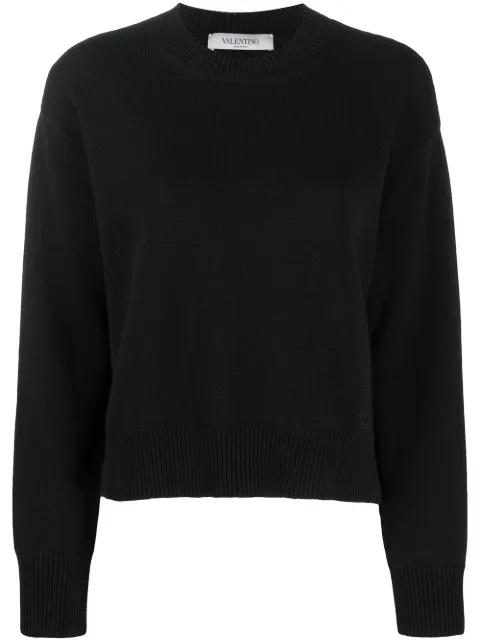 crew-neck cashmere jumper by VALENTINO
