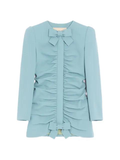 crispy light wool jacket by VALENTINO