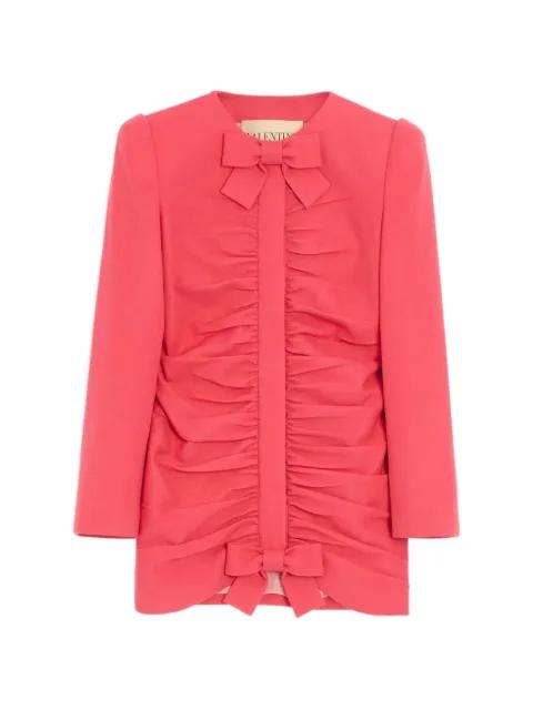 crispy light wool jacket dress by VALENTINO