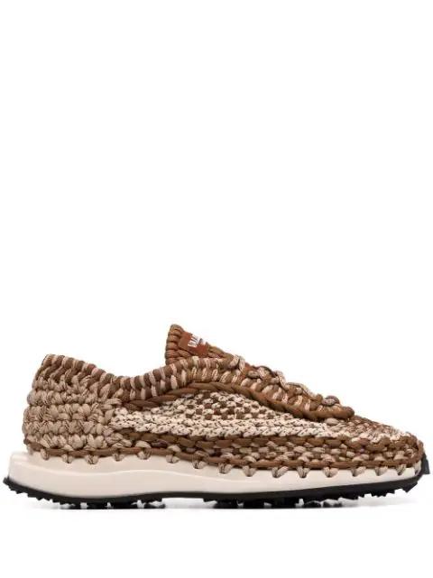 crochet low-top sneakers by VALENTINO
