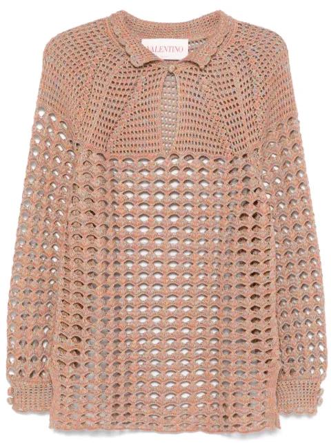 crochet sweater by VALENTINO