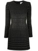 crystal embellished mini dress by VALENTINO crystal embellished mini dress by VALENTINO