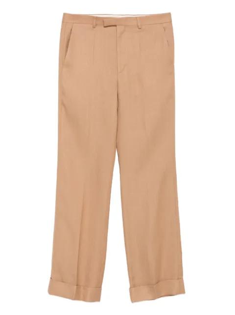 cuffed-hem tailored trousers by VALENTINO
