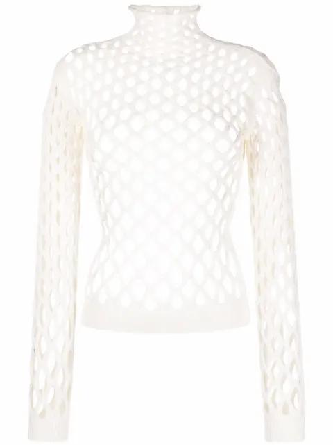 cut-out knitted jumper by VALENTINO