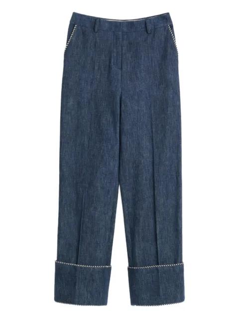 denim Chambray pants by VALENTINO