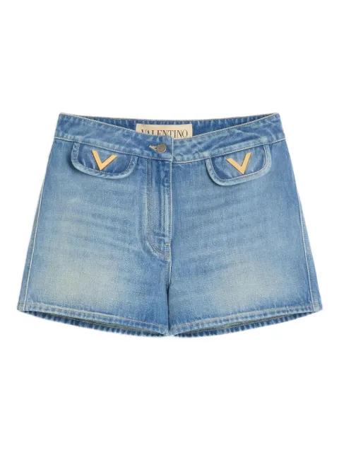 denim shorts by VALENTINO