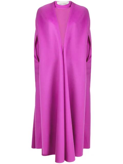 detachable neck strap cape by VALENTINO