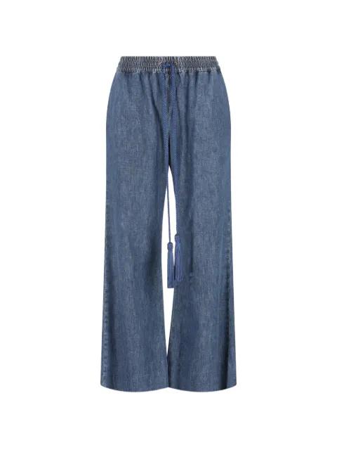 elastic-waist jeans by VALENTINO