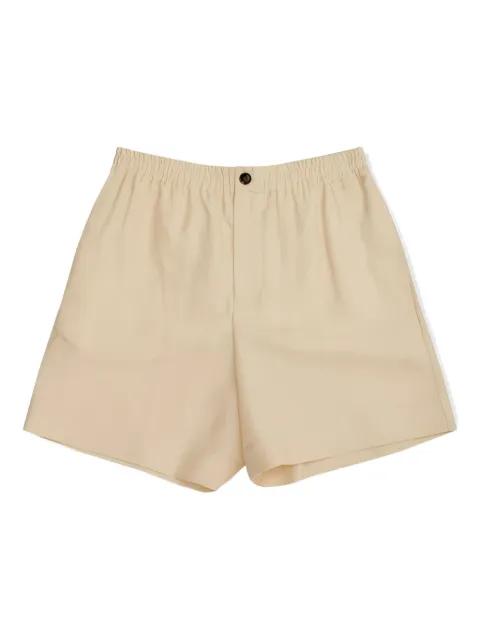 elastic-waistband side-stripe shorts by VALENTINO