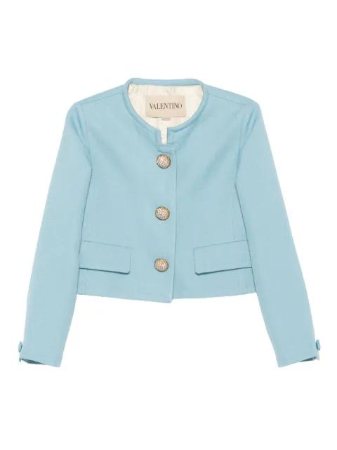 embellished button jacket by VALENTINO