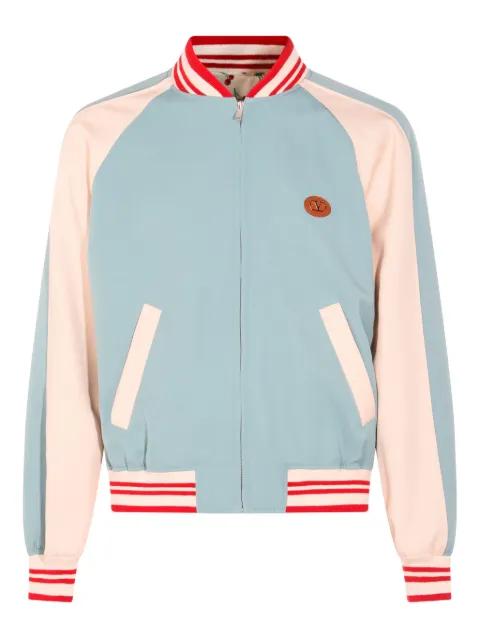 embroidered cat-motif bomber jacket by VALENTINO