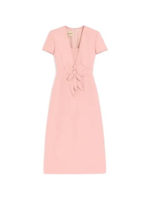 embroidered crepe couture dress by VALENTINO