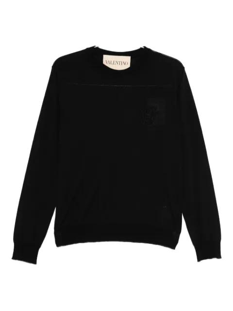 embroidered-logo T-shirt by VALENTINO