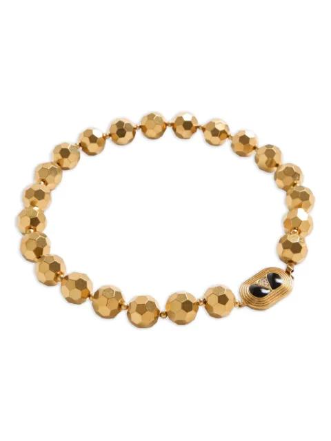 faceted-sphere bead necklace by VALENTINO