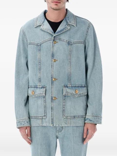 flap-pocket denim jacket by VALENTINO