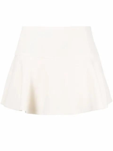 flared-effect mini skort by VALENTINO