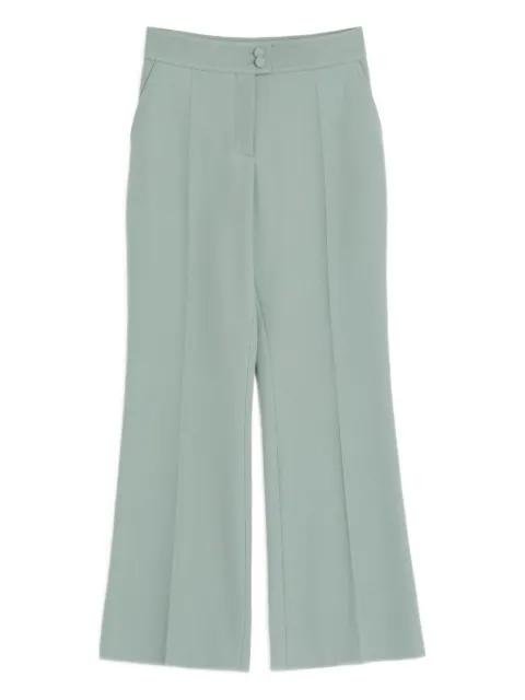 flared wool trousers by VALENTINO