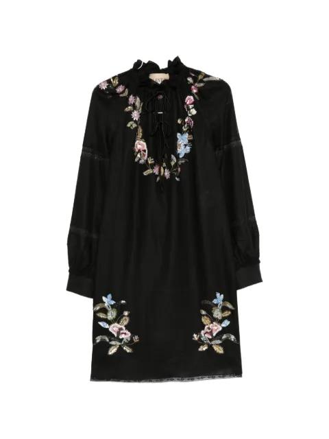 floral embroidered dress by VALENTINO