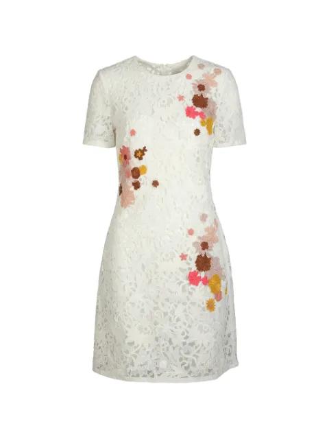 floral lace mini dress by VALENTINO