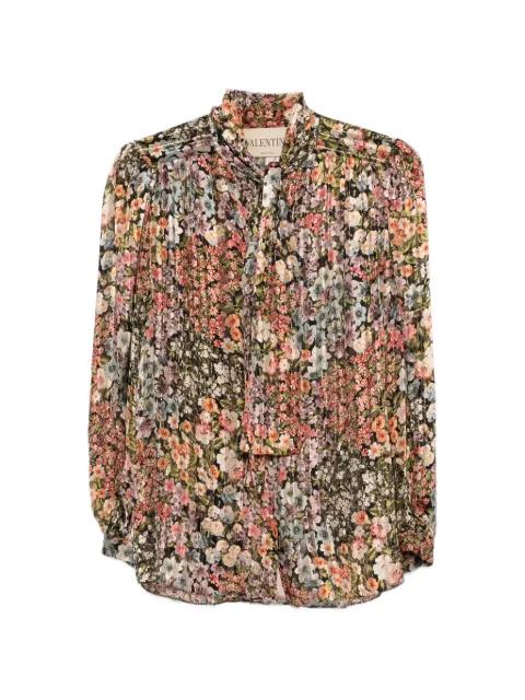 floral-print blouse by VALENTINO