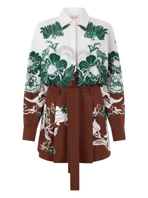 floral-print jumpsuit by VALENTINO