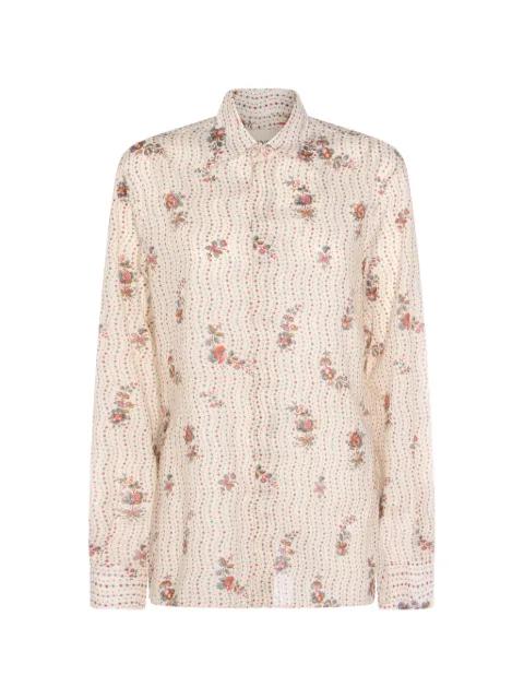 floral print shirt by VALENTINO