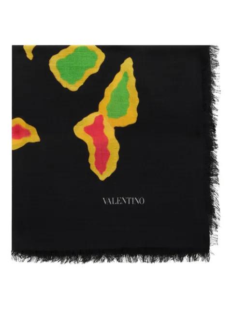 fringe-detail scarf by VALENTINO