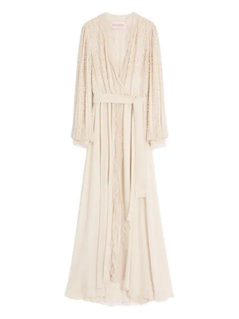 georgette long dress by VALENTINO
