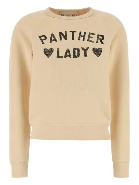graphic-print cotton sweatshirt by VALENTINO