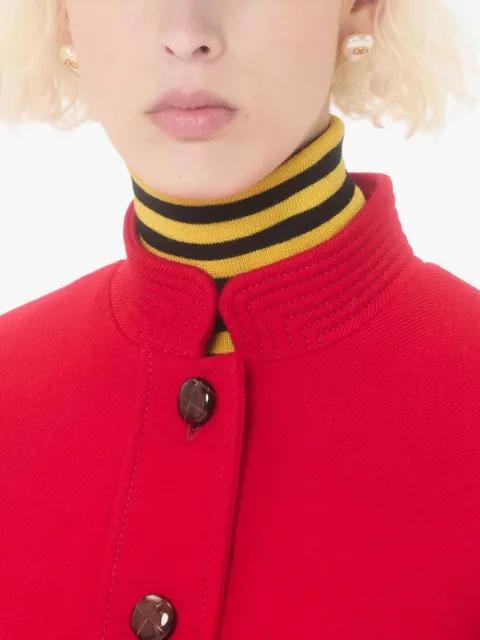 heart logo earrings by VALENTINO