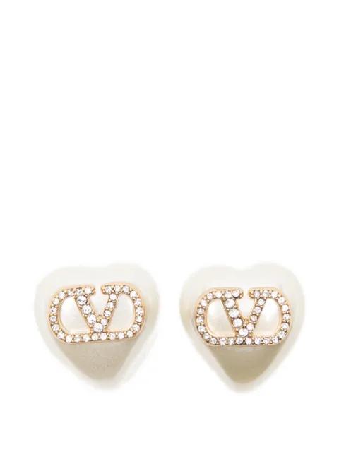 heart-motif earrings by VALENTINO
