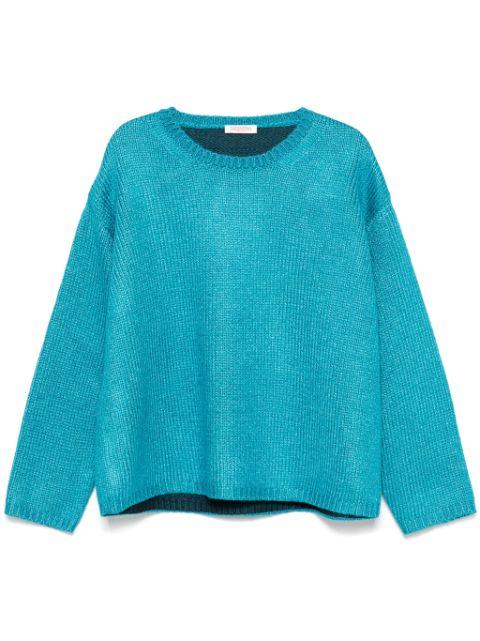 high-shine finish sweater by VALENTINO