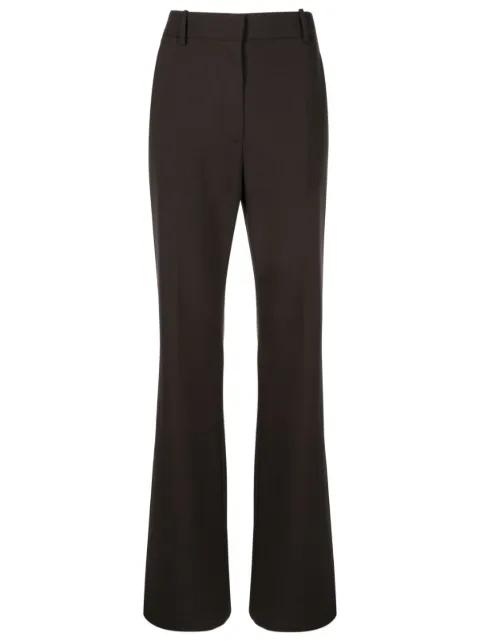 high-waisted flared trousers by VALENTINO